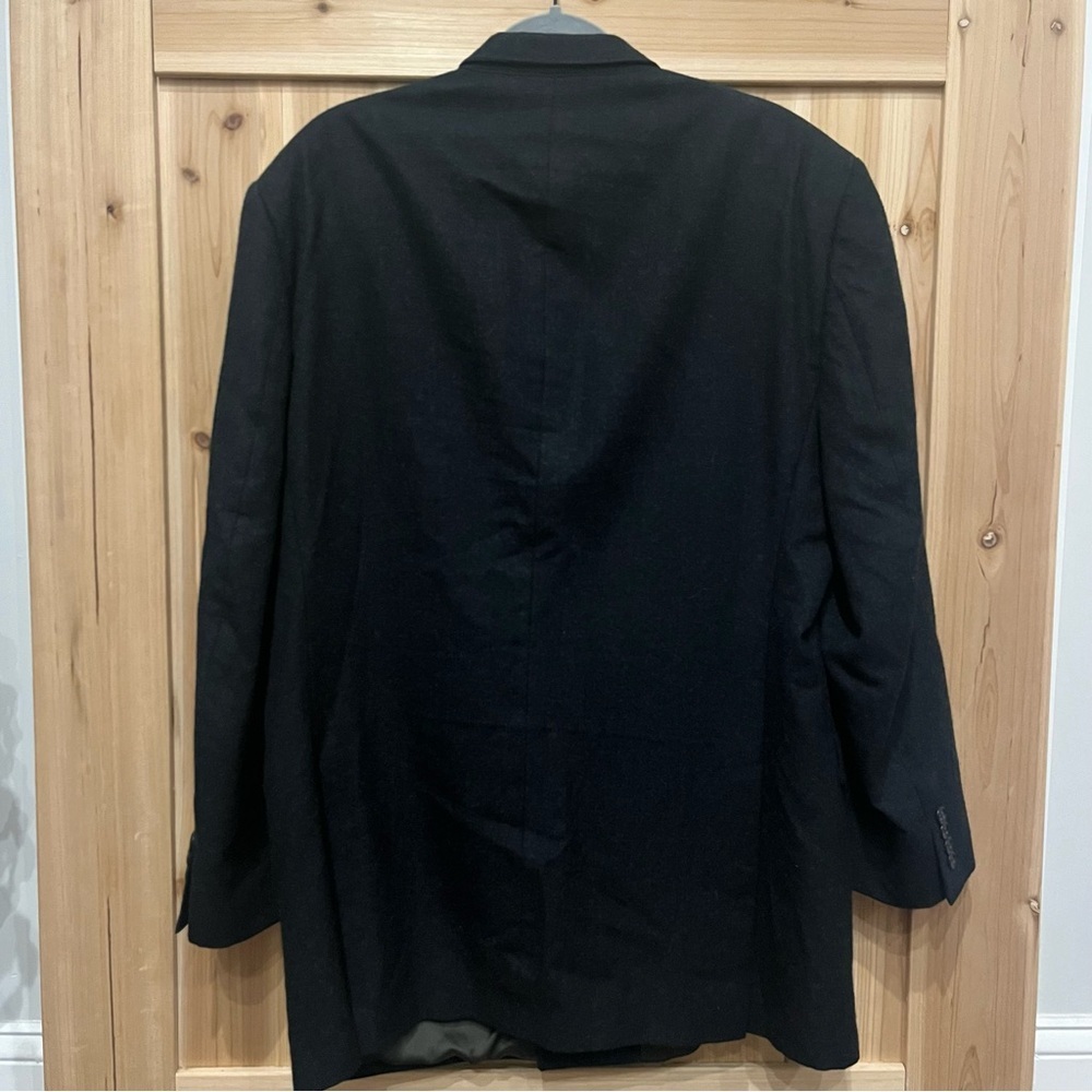 Burberry Vintage Charcoal Double Breasted Blazer - Picture 3 of 11